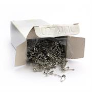 SAFETY PINS DRESS SHIELD 19MM WITH COIL silver 1000 pcs/ box  40 boxes/carton